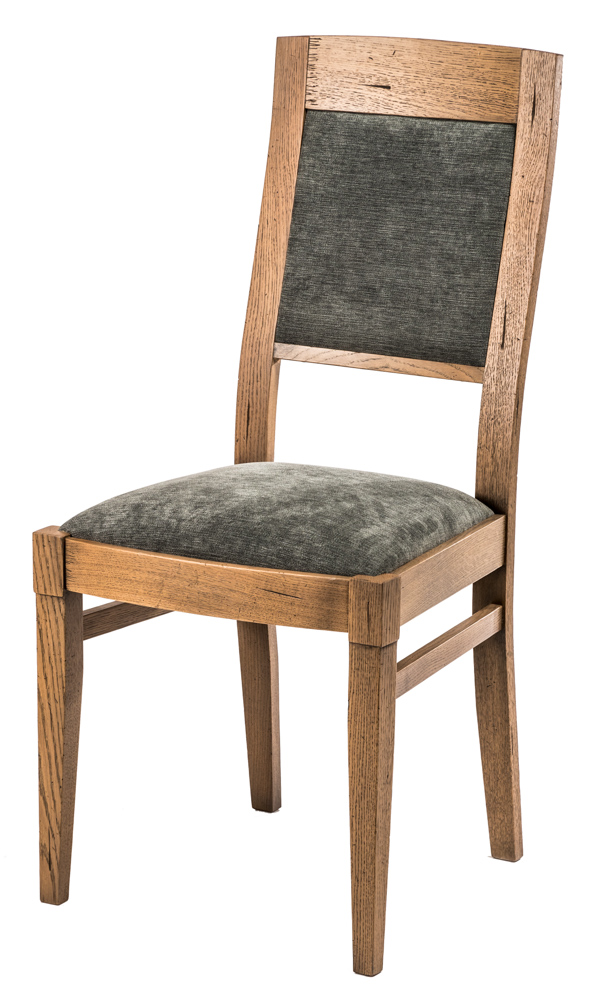 Chaise de style Atelier en chêne massif  chaiseslelièvre.com