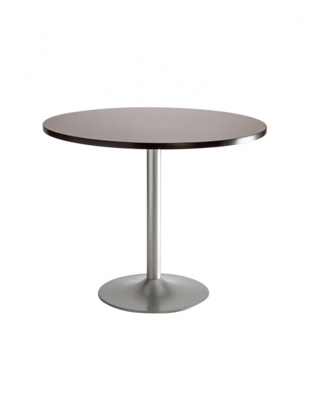 table bistrot pied central metal