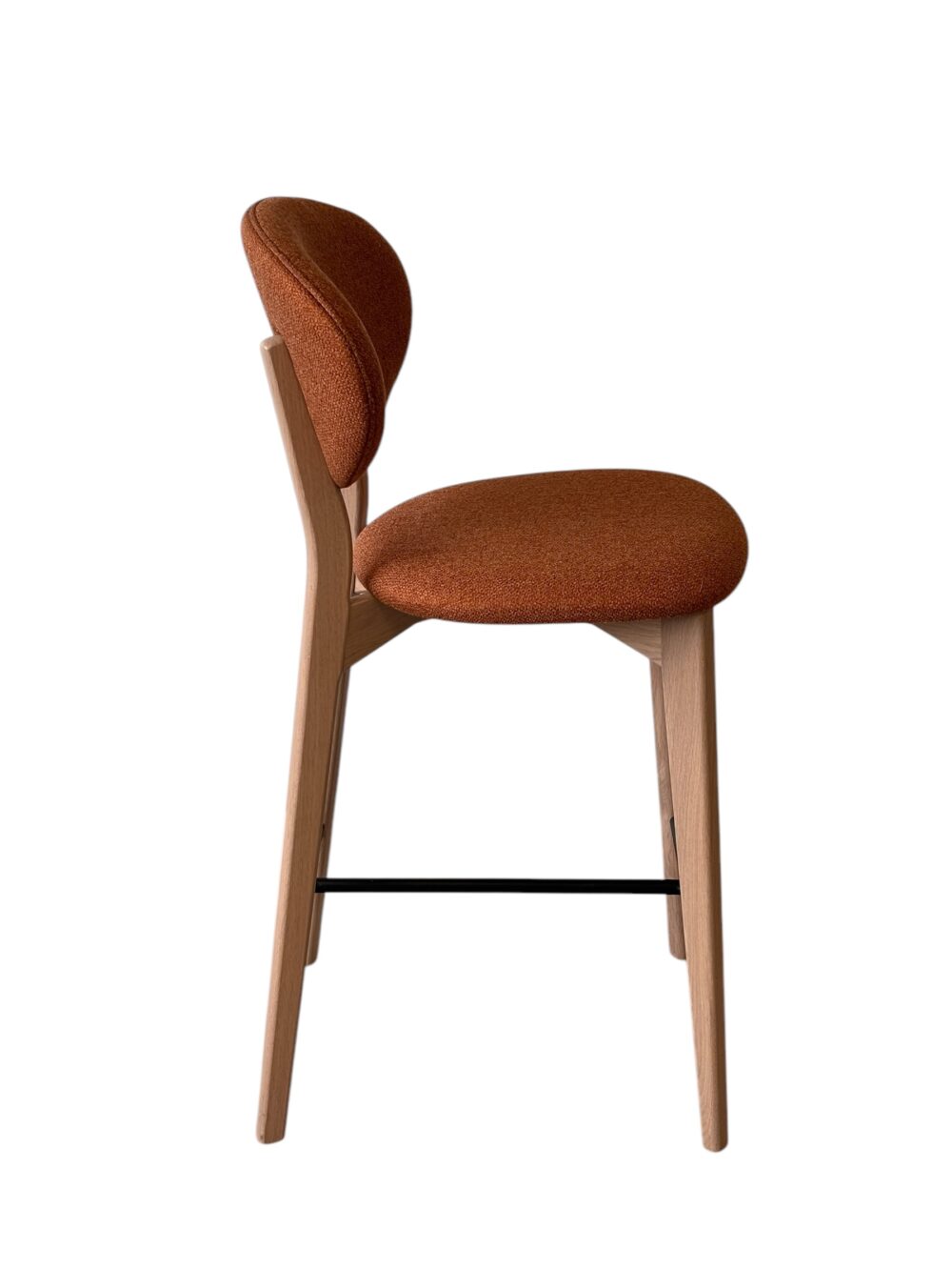 THALES Tabouret dossier tissu – Image 8