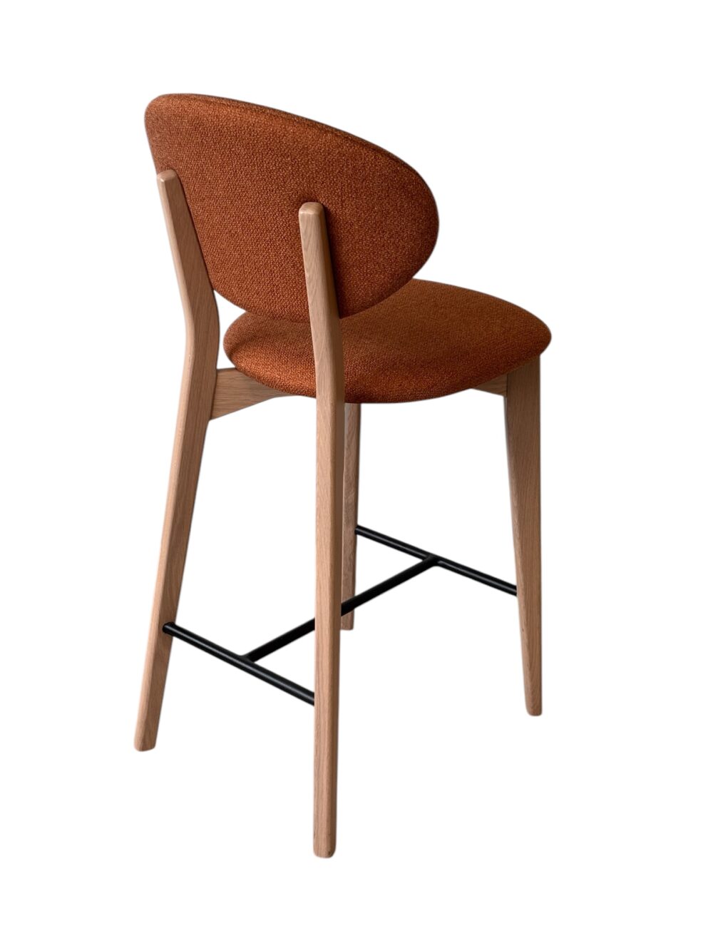 THALES Tabouret dossier tissu – Image 7