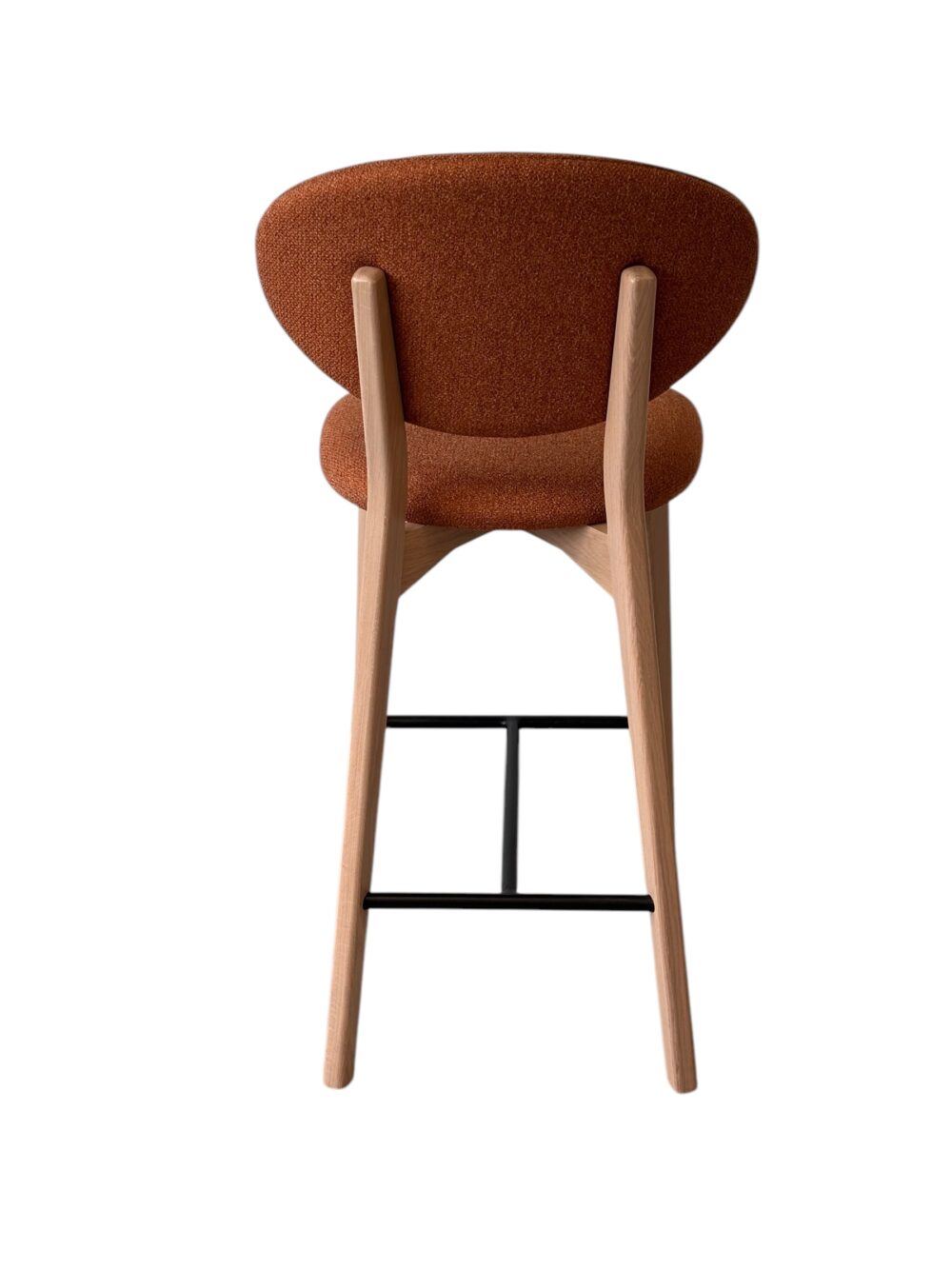 THALES Tabouret dossier tissu