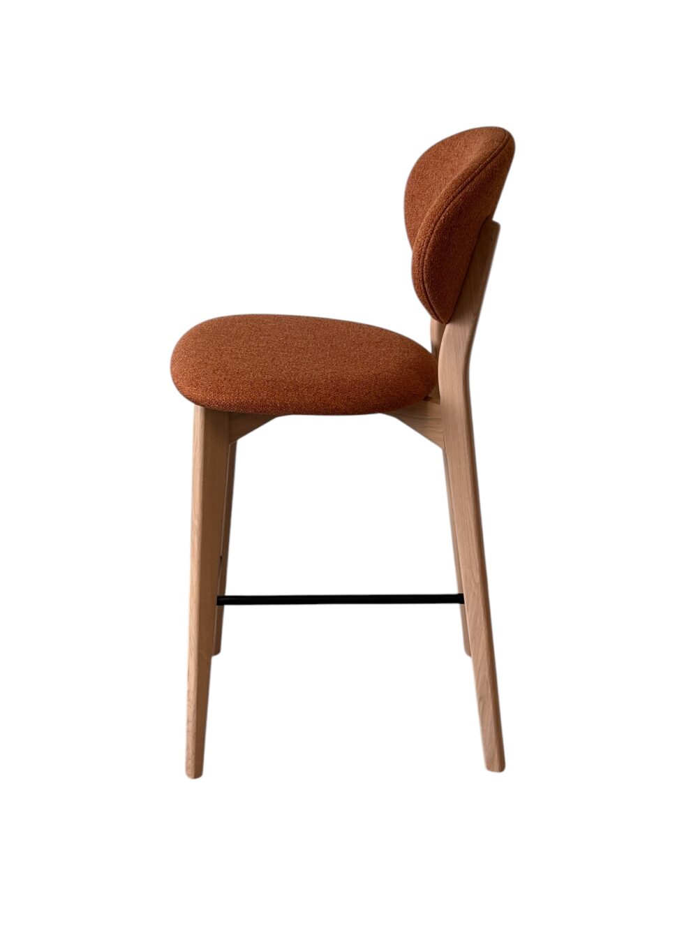 THALES Tabouret dossier tissu – Image 4