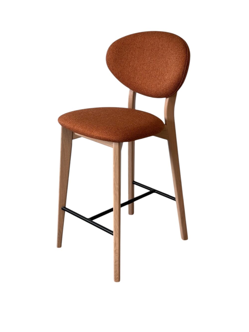 THALES Tabouret dossier tissu – Image 3