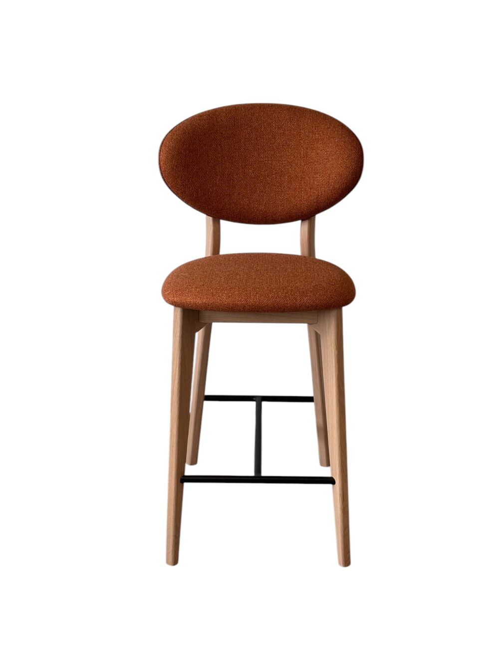 THALES Tabouret dossier tissu – Image 2