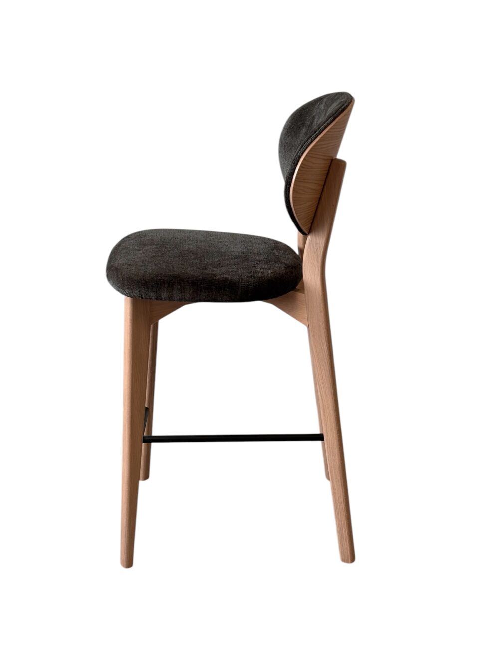 THALES Tabouret avec dossier bois – Image 6